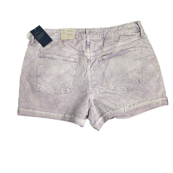 Universal Threads Vintage Midi Shorts Light lavender Wash NWT   Universal threa - Picture 7 of 10